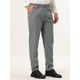 thumbnail image 2 of Pantalones de vestir a rayas para hombre Pantalones formales de rayas verticales de corte recto Pantalones a rayas Gris oscuro S Unique Bargains Pantalones, 2 of 6