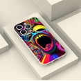 thumbnail image 4 of Exprese su estilo: viste tu iPhone 15 Pro Max, 14, 13, 12 Pro y 11 con una colorida funda mate de dibujos animados para teléfono., 4 of 4