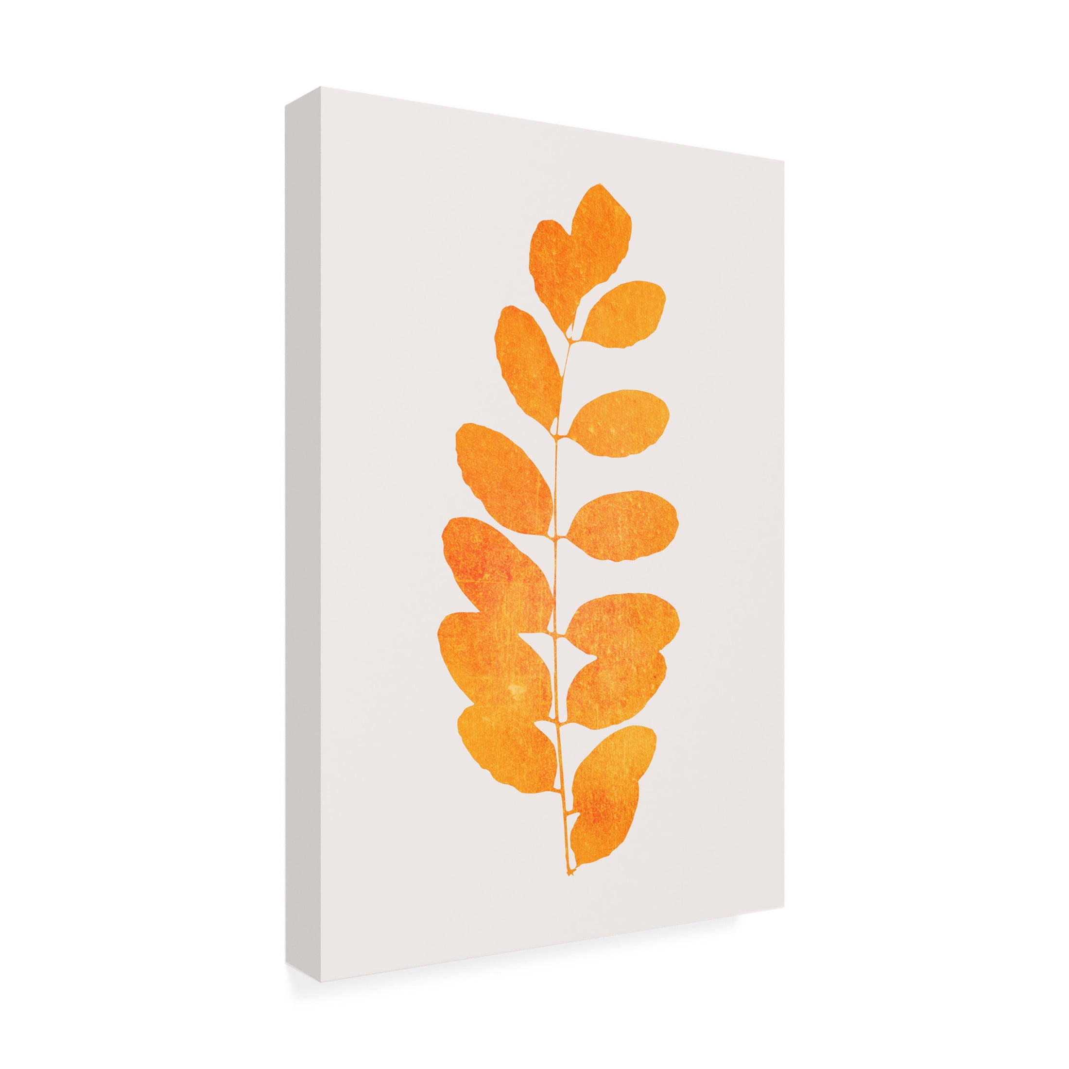 Trademark Fine Art Kubistika Oak Leaf Canvas Wall Art