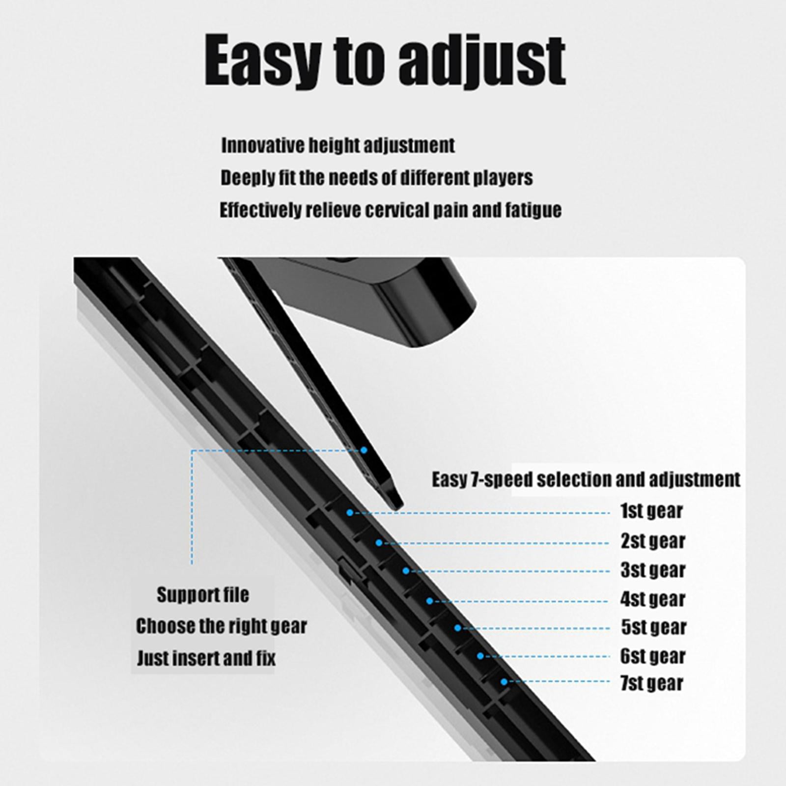 Laptop Stand, Foldable Portable Desktop Computer Laptop Holder, 7 Angle Laptop Mount, Suitable for All Laptops and