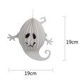 thumbnail image 3 of 3PCS Halloween Paper Lanterns Three-dimensional Halloween Spooky Ghost Spider Bat Decoration, 3 of 5
