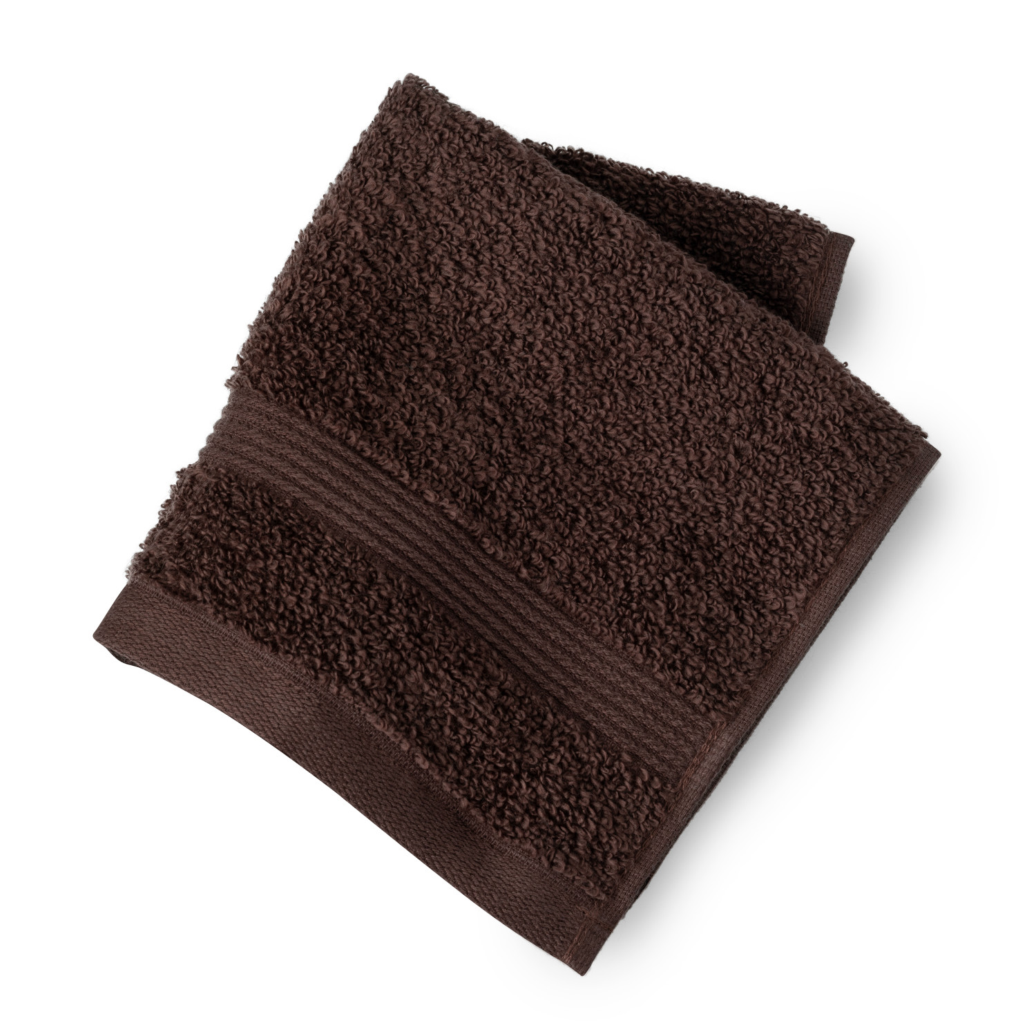Mainstays Performance 6-Piece Towel Set, Solid Brown Basket - image 4 of 7