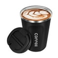 thumbnail image 2 of Walbest 380ML/510ML Stainless Steel Tumbler - Vacuum Insulated Coffee Travel Mug Spill Proof with Lid - Coffee Cup for Keep Hot/Ice Coffee, Tea and Beer, 2 of 7