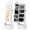 White, variant on Gymax Kids Jewelry Armoire w/3-Color Lighted Full Length Mirror & Inside Led Lights White