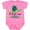 Raspberry, variant on Inktastic Port St. Lucie, Florida Happy Sea Turtle Boys or Girls Baby Bodysuit