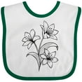 thumbnail image 3 of Inktastic Lily Boys or Girls Baby Bib, 3 of 4