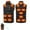 Black, variant on Up to 65 off!Heated Vest for Men, Warming Vest, Heated Hunting Vest Lightweight USB Electric Heated Clothing Waistcoat with 3 Heating, Adjustable Size (Battery Pack Not Included)