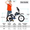 thumbnail image 5 of JOYSTAR Motocross Style Kids Bike for Boys Girls Ages 4-7 Years, 16 Inch Children Bicycles Blue, 5 of 5