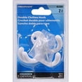 thumbnail image 2 of Double Clothes Hook- White 2Pk Hillman Hook and Eye 852084 008236915969, 2 of 2
