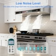thumbnail image 4 of BRANO 36 Inch Under Cabinet Range Hood with Voice/Gesture/Touch Control, 900 CFM Kitchen Vent Hood with 4-Speed Exhaust Fan, 4 of 9