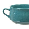 Mainstays MultiColor Speckled Stoneware Double Handle Soup Bowls, Set