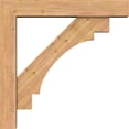 thumbnail image 3 of Ekena Millwork 7 1/2"W x 44"D x 44"H Merced Block Smooth Bracket w/ Offset Brace, Western Red Cedar, 3 of 25