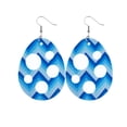 thumbnail image 1 of Creative Easter Leather Earrings Colorful Eggs Party Rabbit Happy Easter Day Decor Bunny Ester Parti Girls Gifts, Style 4, 1 of 3
