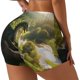 thumbnail image 1 of Fotbe Deep Forest Stone Green Dragon Shorts Sin Costuras – Shorts Deportivos de Cintura Alta para Mujer, Elásticos para Gimnasio, Yoga, Running o Ciclismo-Medium, 1 of 8