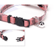 thumbnail image 5 of 4 Uds collares de gato de Navidad, collar de gato mascota hebilla de seguridad campana de Navidad algodón a cuadros escocés Bo, 5 of 5