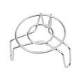 thumbnail image 1 of Mini rejilla para cocinar al vapor de acero inoxidable, soporte apilable para ollas eléctricas corto, 1 of 7