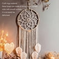 thumbnail image 1 of 8Pcs 8 Inches Dream Catcher Rings Metal Hoops Macrame Ring for Crafts and Dream Catcher Supplies, Gold, 1 of 5