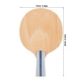 thumbnail image 2 of KAKOWELY Table Tennis Racket Table Tennis Training Racket Table Tennis Paddle Comfortable To Grip And Use Table Tennis Bat Wooden Racket,9.45X"X5.91"X0.91", 2 of 5
