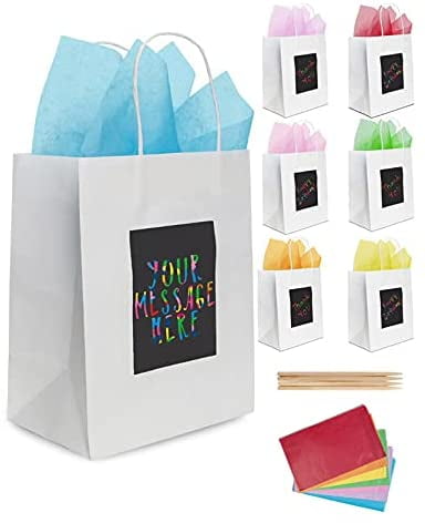 30 x 30 x 20cm natural 10 bags Jute Hessian Shopping Crafting Gift Bags 