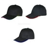 3x LED Luminous Baseball Caps Optical Up H Rave Party