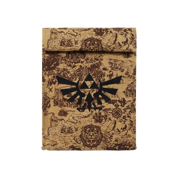 Nintendo Legend of Zelda Map of Hyrule Lunch Bag