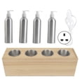 thumbnail image 2 of Calentador De Loción, Calentador De Aceite De Masaje Lavable 110-240 V 4 Botellas Extraíble De Larga Duración Calentamiento Rápido Para Salón De Belleza, 2 of 7