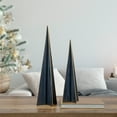 thumbnail image 2 of Northlight Triangular Christmas Tree Decoration - 20" - Blue and Gold, 2 of 7