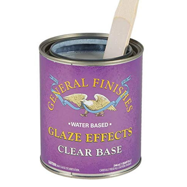 General Finishes Water Based Glaze Effects, 1 Quart, Clear Base