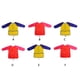 thumbnail image 5 of Qarigey Cubierta para niños de color sólido Cubierta de pintura para niños cómoda y que no se deforma fácilmente Accesorios de disfraces Amarillo azul l, 5 of 6