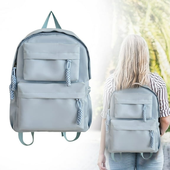 Homesteed Backpack Laptop Backpack for Women Men Lightweight Waterproof Bookbag Large Capacity Travel Rucksack with Anti Theft Pocket Blue