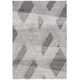 thumbnail image 2 of SAFAVIEH Abstract Amina Striped Geometric Area Rug, Ivory/Charcoal, 6' x 9', 2 of 10