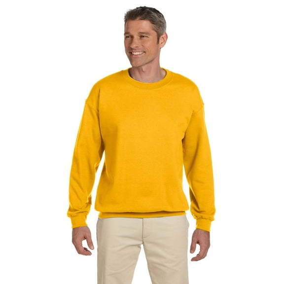 Gildan Heavy Blend Adult Crewneck Sweatshirt , G180 , Gold , X-Large