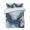 Blue, variant on Quilts Queen Size, Navy Blue Marble Soft Comforter Bedding Set for Bed, Modern Abstract Ink Painting Lightweight Quilted Bedspread with Pillow Cover(2 Pieces) for All Season, 90x96 Inch