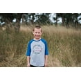 thumbnail image 4 of 7 ate 9 Apparel Youth Hello Spring Blue Raglan, 4 of 6