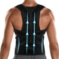 thumbnail image 1 of Corrector de postura para hombres y mujeres – Soporte de espalda para soporte lumbar y vertical – Corrector de espalda transpirable para mejorar la postura y aliviar el dolor de cuello, espalda y homb, 1 of 5