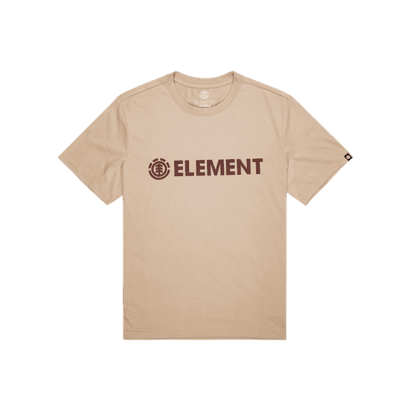 Element Men's Cotton T-Shirt ~ Blazin ss oxford tan