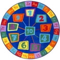 thumbnail image 2 of nuLOOM Machine-Made Number Circles Area Rug, 2 of 2