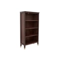 thumbnail image 4 of 4 Shelf Narrow Bookcase - Brown, 4 of 6
