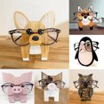 thumbnail image 4 of Soporte para gafas con forma de cabeza de animal en 3D de madera Nied (zorro), 4 of 5