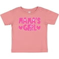 thumbnail image 3 of Inktastic Mama's Girl Pink with Hearts Girls Baby T-Shirt, 3 of 5