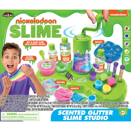 Nickelodeon Slime Ultimate Scented Glitter Slime (Best Way To Color Slime)