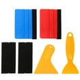 thumbnail image 1 of KAKOWELY Vinyl Squeegee Tool 1 Set Car Vinyl Wrap Tool Window Tinting Tools Felt Edge Car Decal Squeegee Scraper3.94"X2.76"X0.08", 1 of 4