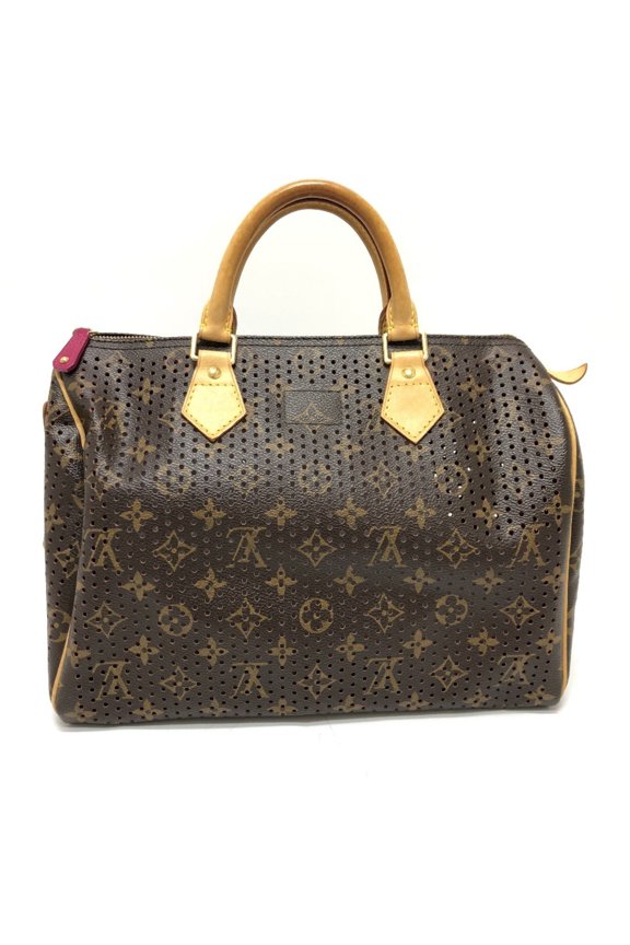 Pre-Owned LOUIS VUITTON M95180 Monogram Perforated Speedy 30 Boston Bag Handbag Canvas Women's...
