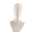 thumbnail image 2 of Modelo de maniquí Modelo de almacenamiento Rack de almacenamiento Herramienta de estilización de belleza Manikin Wig Pantall Stand For Spa Retail Fondo beige cuadrado, 2 of 8