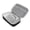 grey, variant on Travel Friendly Storage Bag For Portable Speaker With Multiple Pockets