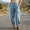 Light Blue, variant on XPMWRP Women High Waist Washed Multi Cargo Pocket Harem Jogger Jeans Loose Tapered Ankle Cuffed Casual Vintage Denim Pants Outdoor Walking Streetwear Fashion Trousers Brown XL