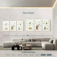 thumbnail image 3 of Elephant Stock Scandinavian Musical Animals Wall Art - Horizontal Multi Panel Canvas - Kids Room Wall Decor - Kids And Nursery Multi Panel - Beige And Orange Decor - 80" x 39", 3 of 4