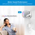 thumbnail image 4 of PlusAcc para HomePod Mini soporte de pared – Soporte compatible con Homepod Mini sin sonido silenciado con gestión de cables Accesorios de ahorro de espacio para Home Pod Mini (blanco), 4 of 6