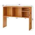 thumbnail image 6 of DormCo The College Cube - Desk Bookshelf - Beech Color, 6 of 7