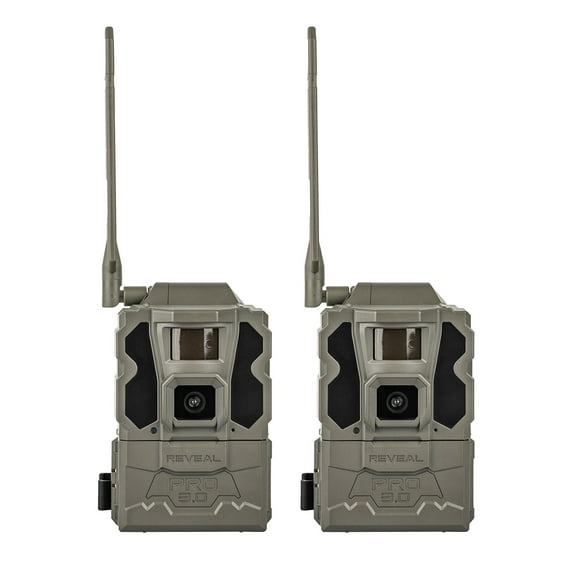 Reveal by Tactacam 2-Pack Pro 3.0 16MP Hunting Trail Camera